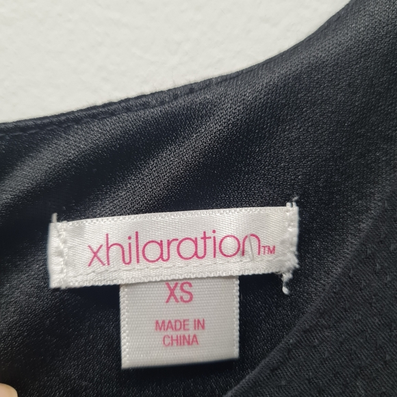 Xhilaration Sleeveless Black Lace Detail Dress Size XS - Picture 4 of 13